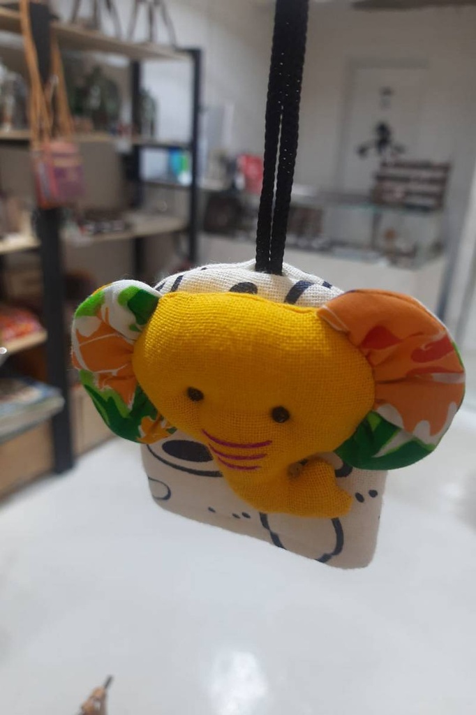 Llavero Elefante Algodón
