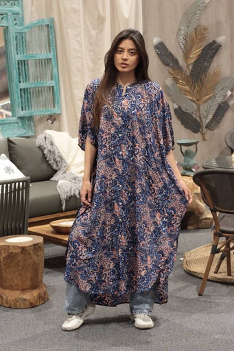[CHACHI23-3] Vestido Largo de Seda