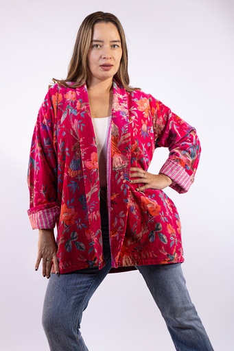 [JK22-3] Chaqueta Corta de Gamuza