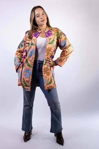 [CH01-2] Chaqueta Corta Bordada