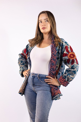 [CH17-3] Chaqueta Corta Bordada
