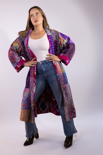 [CH12-1] Chaqueta Larga de Seda